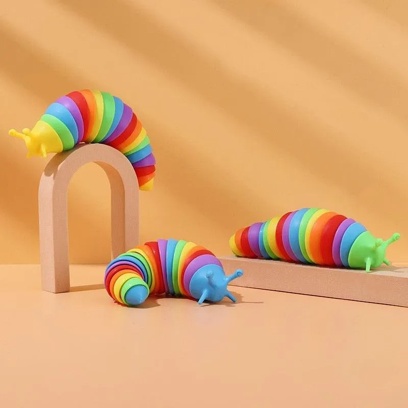 Caterpillar Fidget Toys for Kids Adults ADHD Autism Stress Relief