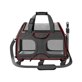 Katziela Luxury Rider with Removable Wheels Pet Carrier