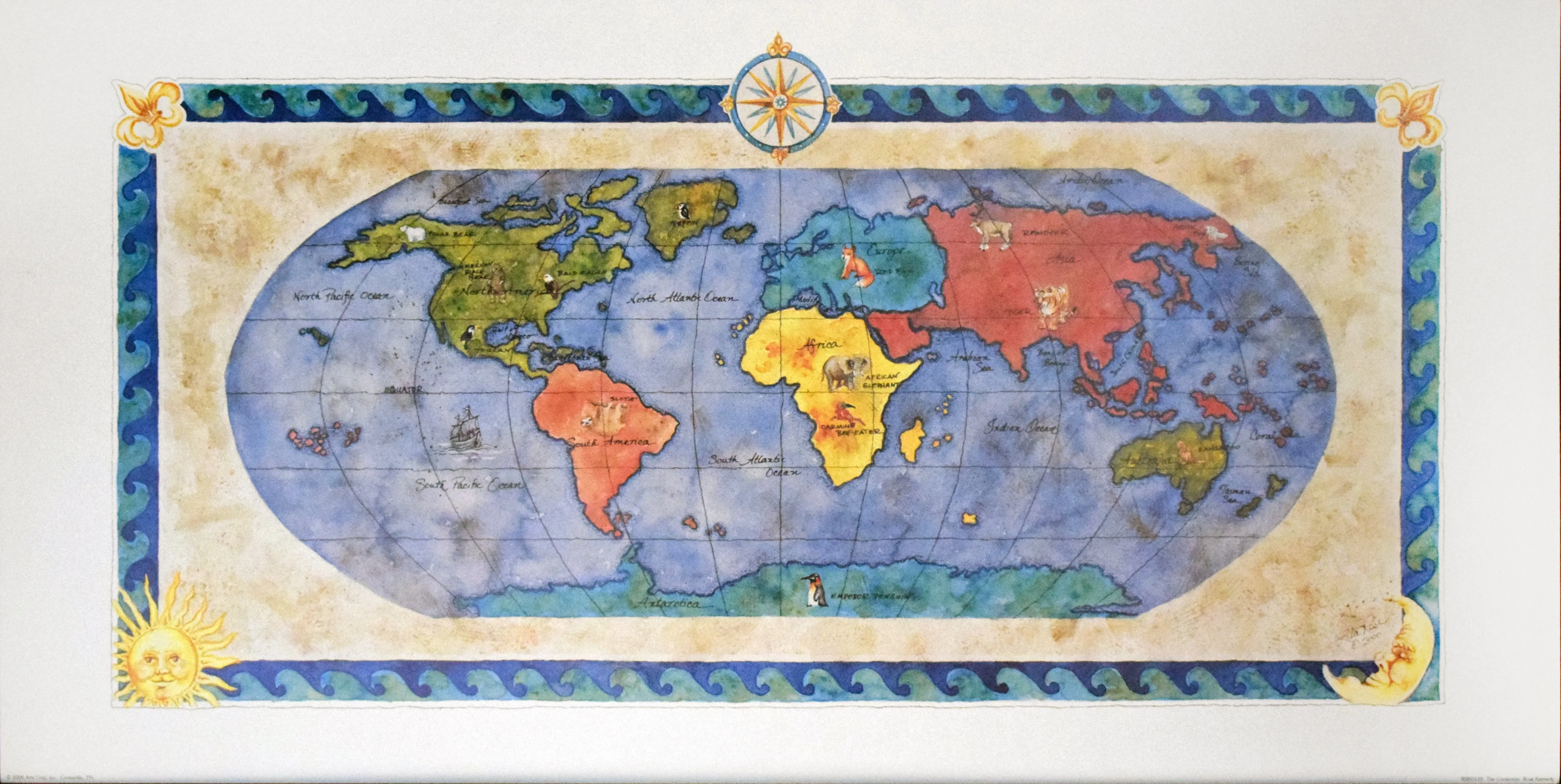 The Continents by Rose Kennedy