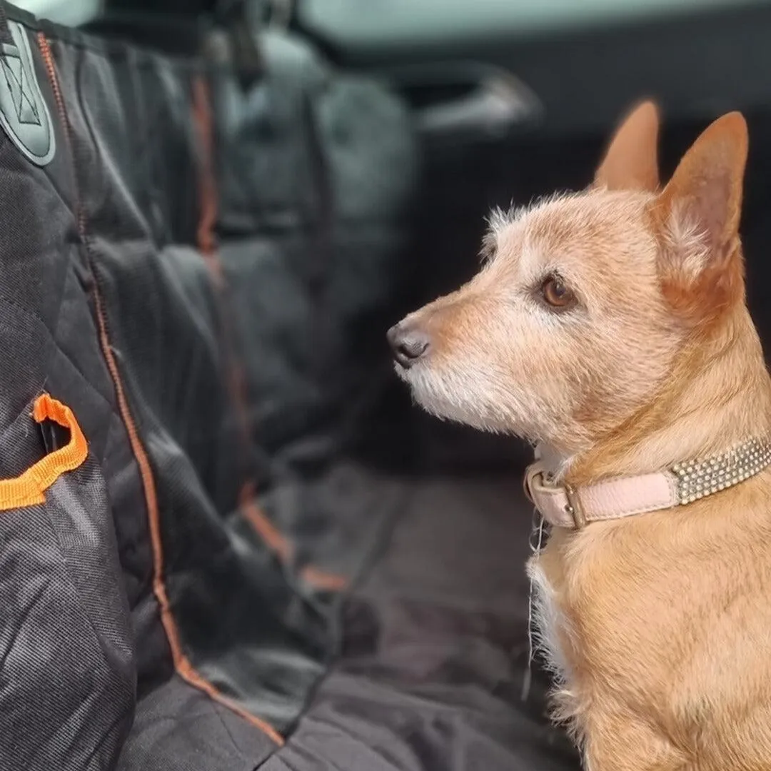 Ultimate Dog Car Hammock and Seat Belt Adaptor - Seat Covers For Your Car